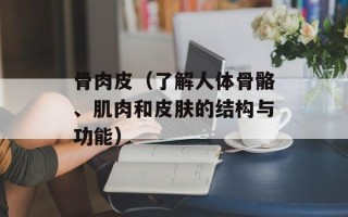 骨肉皮（了解人体骨骼、肌肉和皮肤的结构与功能）