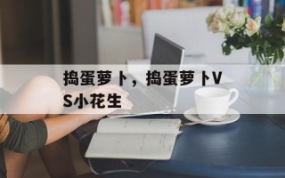 捣蛋萝卜，捣蛋萝卜VS小花生
