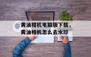 黄油相机电脑版下载，黄油相机怎么去水印
