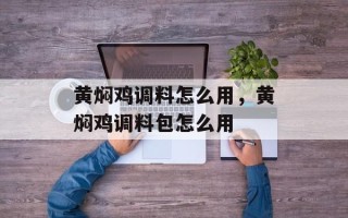 黄焖鸡调料怎么用，黄焖鸡调料包怎么用