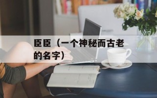 臣臣（一个神秘而古老的名字）