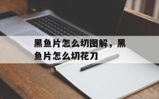 黑鱼片怎么切图解，黑鱼片怎么切花刀