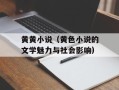黄黄小说（黄色小说的文学魅力与社会影响）