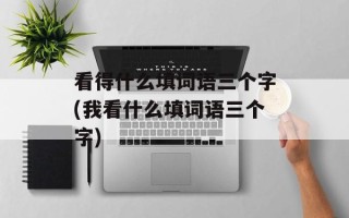 看得什么填词语三个字(我看什么填词语三个字)