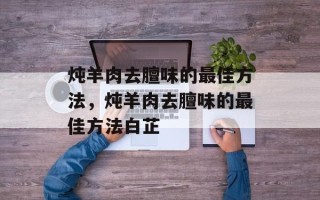 炖羊肉去膻味的最佳方法，炖羊肉去膻味的最佳方法白芷