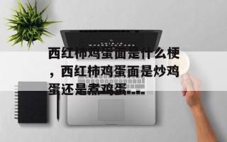 西红柿鸡蛋面是什么梗，西红柿鸡蛋面是炒鸡蛋还是煮鸡蛋