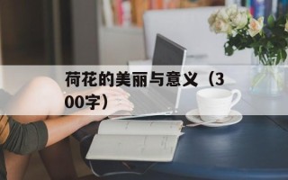荷花的美丽与意义（300字）