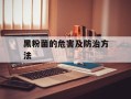 黑粉菌的危害及防治方法