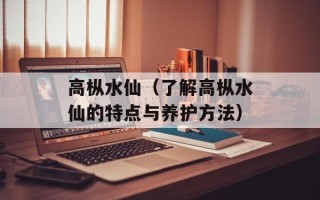 高枞水仙（了解高枞水仙的特点与养护方法）