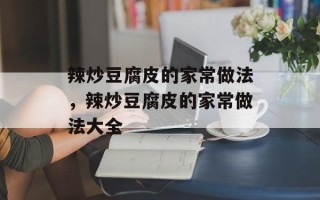 辣炒豆腐皮的家常做法，辣炒豆腐皮的家常做法大全