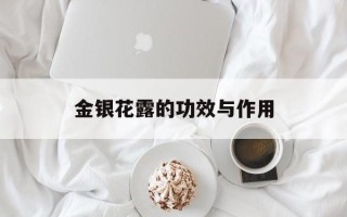 金银花露的功效与作用