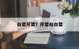 白菜芹菜？芹菜和白菜
