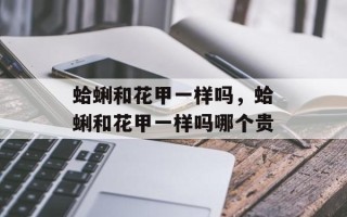 蛤蜊和花甲一样吗，蛤蜊和花甲一样吗哪个贵