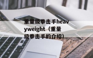 重量级拳击手heavyweight（重量级拳击手的介绍）