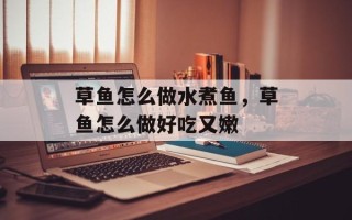草鱼怎么做水煮鱼，草鱼怎么做好吃又嫩