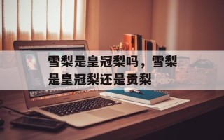 雪梨是皇冠梨吗，雪梨是皇冠梨还是贡梨