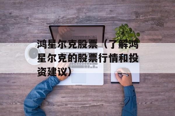 鸿星尔克股票（了解鸿星尔克的股票行情和投资建议）-第1张图片-