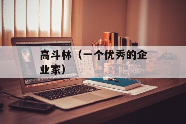 高斗林（一个优秀的企业家）-第1张图片-