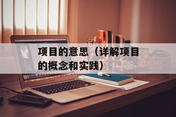 项目的意思（详解项目的概念和实践）-第1张图片-
