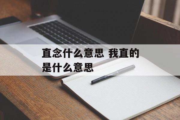 直念什么意思 我直的是什么意思-第1张图片-
