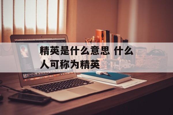 精英是什么意思 什么人可称为精英-第1张图片-