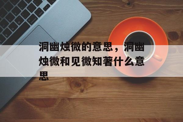 洞幽烛微的意思，洞幽烛微和见微知著什么意思-第1张图片-
