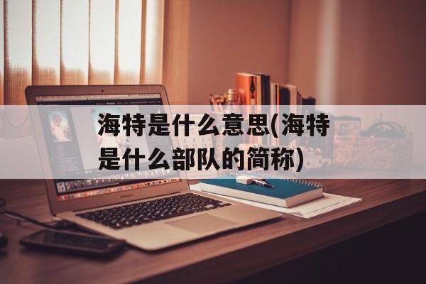 海特是什么意思(海特是什么部队的简称)-第1张图片-