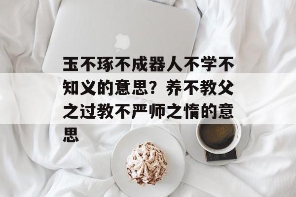 玉不琢不成器人不学不知义的意思？养不教父之过教不严师之惰的意思-第1张图片-
