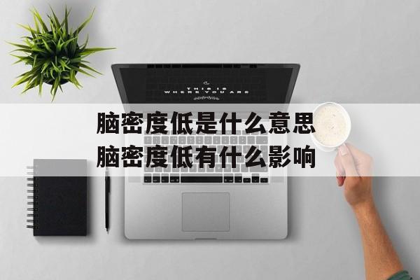 脑密度低是什么意思 脑密度低有什么影响-第1张图片-