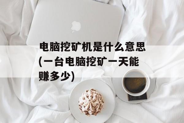 电脑挖矿机是什么意思(一台电脑挖矿一天能赚多少)-第1张图片-