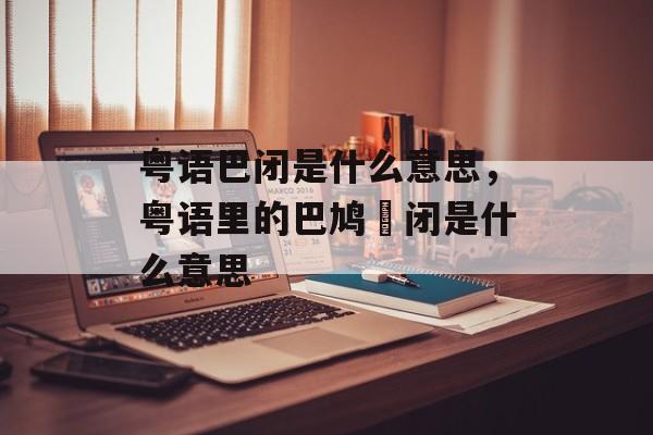 粤语巴闭是什么意思，粤语里的巴鸠撚闭是什么意思-第1张图片-
