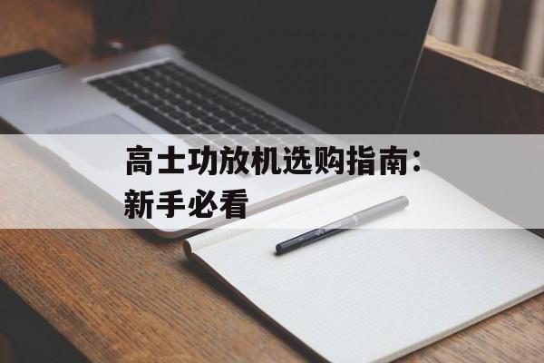 高士功放机选购指南：新手必看-第1张图片-趣味目光