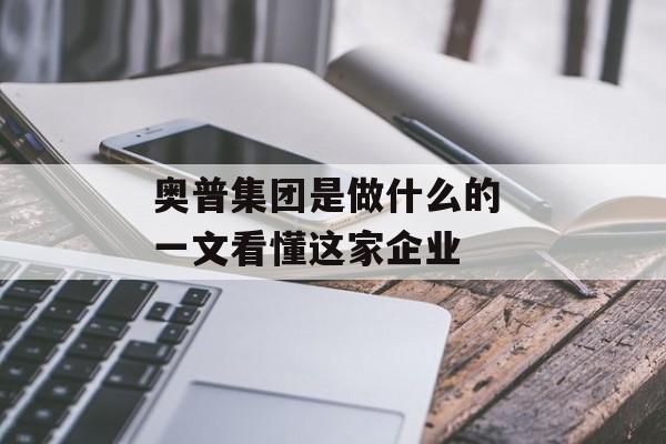 奥普集团是做什么的 一文看懂这家企业-第1张图片-趣味目光